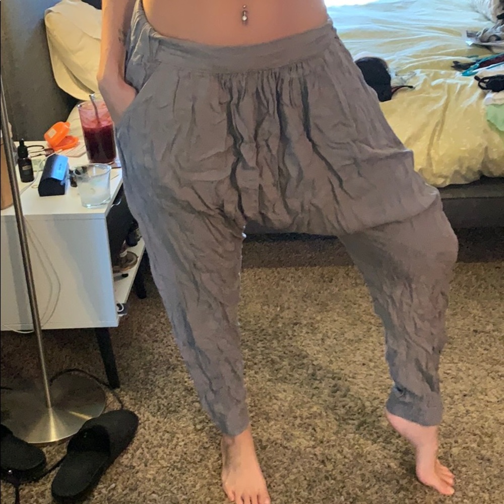 Drop crotch pants